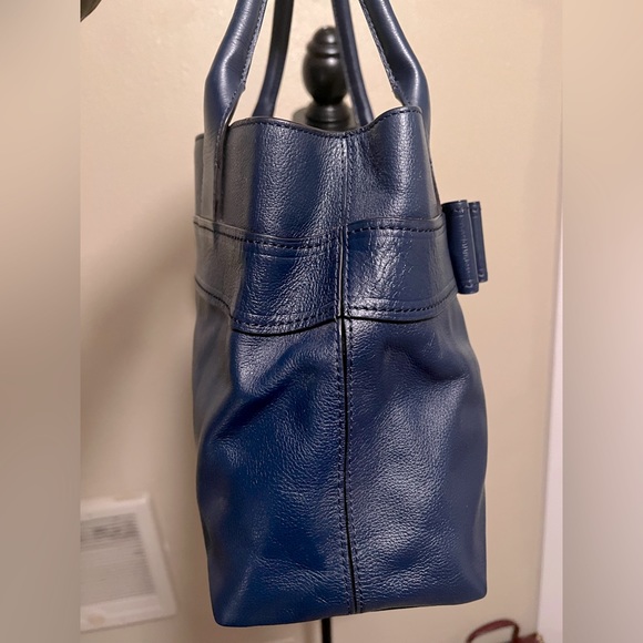 Kate Spade ♠️ Navy Blue Tote/Shoulder Bag - Picture 10 of 12